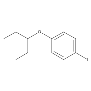 1-Iodo-4-pentan-3-yloxybenzene Structure