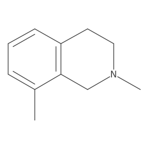 2,8-Dimethyl-1,2,3,4-tetrahydroisoquinoline Structure