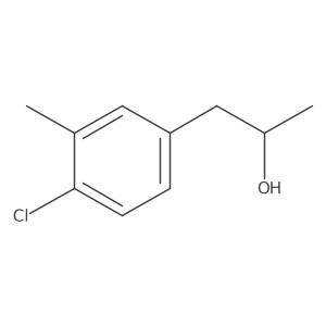 1-(4-Chloro-3-methylphenyl)-2-propanol Structure