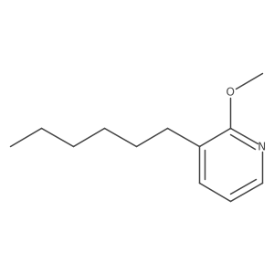 3-Hexyl-2-methoxy-pyridine Structure