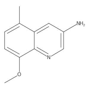 8-Methoxy-5-methylquinolin-3-amine Structure