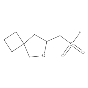 6-Oxaspiro[3.4]octan-7-ylmethanesulfonyl fluoride Structure