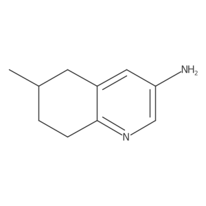 6-Methyl-5,6,7,8-tetrahydroquinolin-3-amine Structure