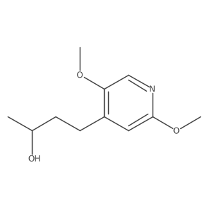 (2R)-4-(2,5-dimethoxypyridin-4-yl)butan-2-ol Structure