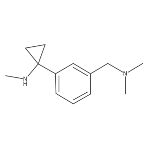 1-{3-[(dimethylamino)methyl]phenyl}-N-methylcyclopropan-1-amine结构式
