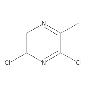 3,5-Dichloro-2-fluoropyrazine结构式