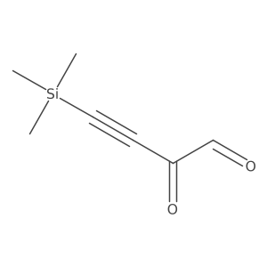 2-Oxo-4-(trimethylsilyl)but-3-ynal结构式
