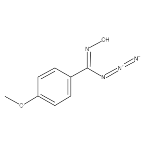 4-Methoxybenzene-1-carbonimidoyl azide Structure