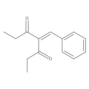 4-(Phenylmethylene)-3,5-heptanedione Structure