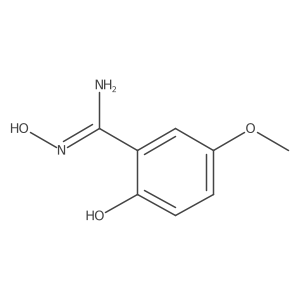 2.n-Dihydroxy-5-methoxy-benzamidine结构式