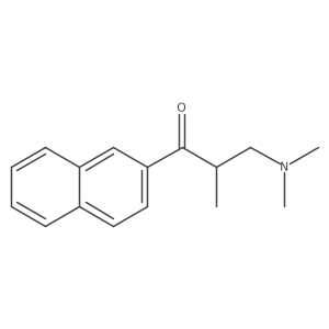 (2R)-3-(Dimethylamino)-2-methyl-1-(naphthalen-2-yl)propan-1-one Structure