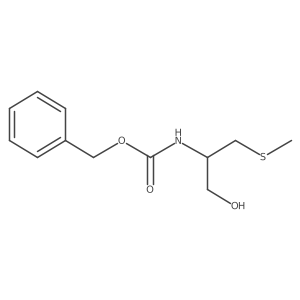 benzyl N-[(2S)-1-hydroxy-3-(methylsulfanyl)propan-2-yl]carbamate Structure