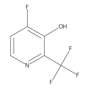 4-Fluoro-3-hydroxy-2-(trifluoromethyl)pyridine Structure
