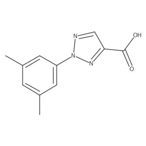 2-(3,5-dimethylphenyl)-2H-1,2,3-triazole-4-carboxylic acid Structure