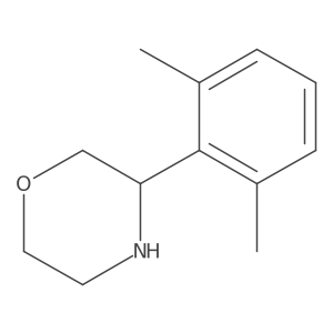 3-(2,6-Dimethylphenyl)morpholine结构式