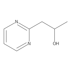 1-(Pyrimidin-2-yl)propan-2-ol Structure