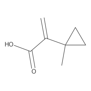 2-(1-Methylcyclopropyl)prop-2-enoic acid Structure