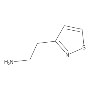 2-(Isothiazol-3-yl)ethan-1-amine结构式