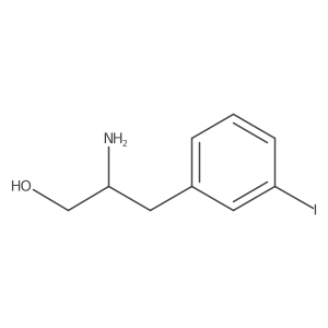 (S)-2-Amino-3-(3-iodophenyl)propan-1-OL Structure