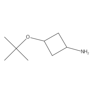 3-(Tert-butoxy)cyclobutan-1-amine Structure