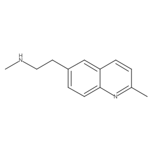 Methyl[2-(2-methylquinolin-6-yl)ethyl]amine Structure
