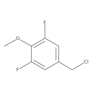 5-(Chloromethyl)-1,3-difluoro-2-methoxybenzene结构式