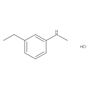3-Ethyl-N-methylaniline hydrochloride结构式