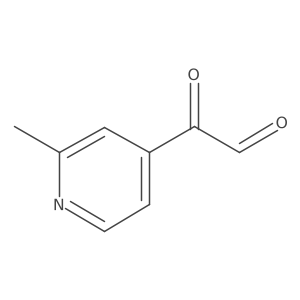 2-(2-Methylpyridin-4-yl)-2-oxoacetaldehyde结构式