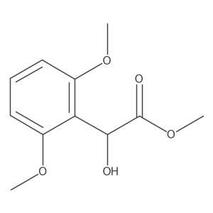 Methyl 2-(2,6-dimethoxyphenyl)-2-hydroxyacetate Structure