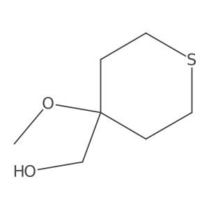 (4-Methoxythian-4-yl)methanol结构式