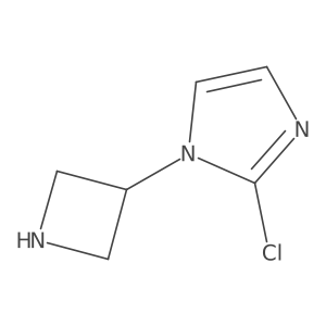 1-(Azetidin-3-yl)-2-chloro-1H-imidazole Structure