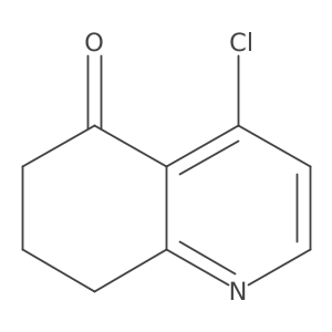 4-Chloro-7,8-dihydroquinolin-5(6H)-one Structure