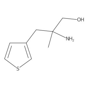 2-Amino-2-methyl-3-(thiophen-3-yl)propan-1-ol Structure