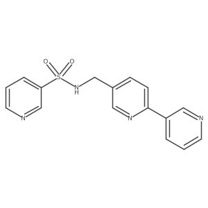 N-([2,3'-bipyridin]-5-ylmethyl)pyridine-3-sulfonamide Structure