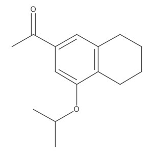1-[4-(Propan-2-yloxy)-5,6,7,8-tetrahydronaphthalen-2-yl]ethan-1-one Structure