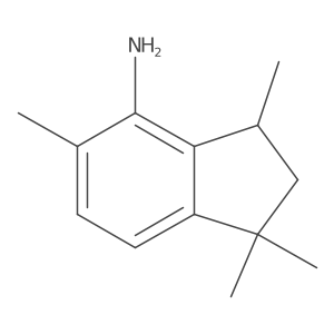 1,1,3,5-tetramethyl-2,3-dihydro-1H-inden-4-amine Structure