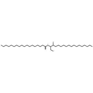 N-[(2R,3S)-1,3-dihydroxyoctadecan-2-yl]octadecanamide Structure