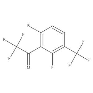 2,2,2,2',6'-Pentafluoro-3'-(trifluoromethyl)acetophenone Structure