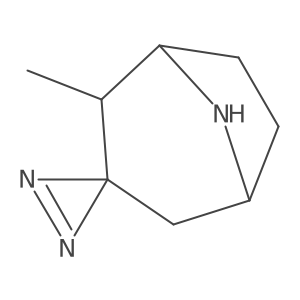 2-Methyl-8-azaspiro[bicyclo[3.2.1]octane-3,2'-diazirine] Structure