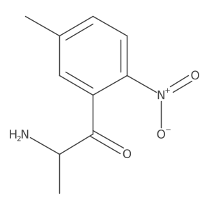 2-Amino-1-(5-methyl-2-nitrophenyl)propan-1-one Structure