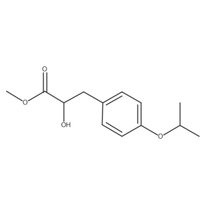Methyl 2-Hydroxy-3-(4-isopropoxyphenyl)propanoate Structure