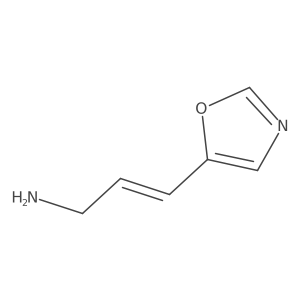 3-(1,3-Oxazol-5-yl)prop-2-en-1-amine结构式