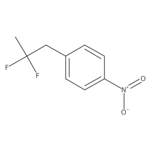 1-(2,2-Difluoropropyl)-4-nitrobenzene结构式