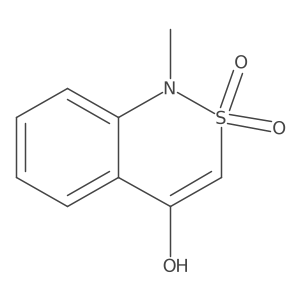 4-Hydroxy-1-methyl-1H-benzo[c][1,2]thiazine 2,2-dioxide Structure