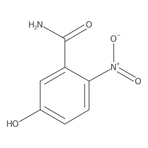 5-Hydroxy-2-nitrobenzamide Structure
