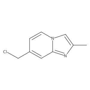 7-(Chloromethyl)-2-methylimidazo[1,2-a]pyridine Structure