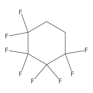 1,1,2,2,3,3,4,4-Octafluorocyclohexane Structure
