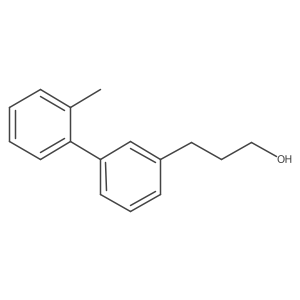 3-[3-(2-Methylphenyl)phenyl]propan-1-ol Structure