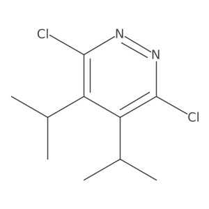 3,6-Dichloro-4,5-bis(1-methylethyl)pyridazine结构式