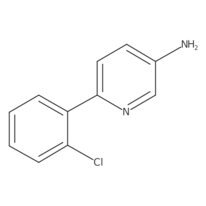 6-(2-Chlorophenyl)pyridin-3-amine结构式